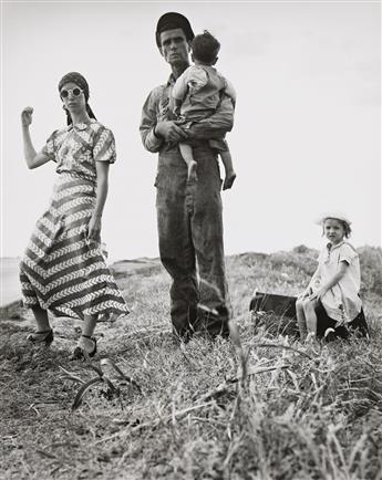 DOROTHEA LANGE (1895-1965) A group of 5 promotional photographs, including Migrant Mother. 1936-40; printed 1982.